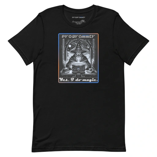 Picture of Wizard Programmer Shirt