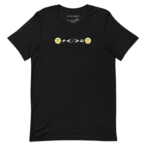 Picture of Coding Makes Me Happy Shirt