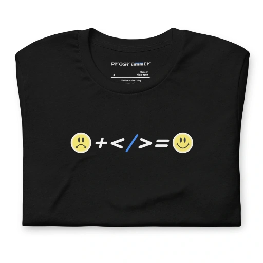Picture of Coding Makes Me Happy Shirt