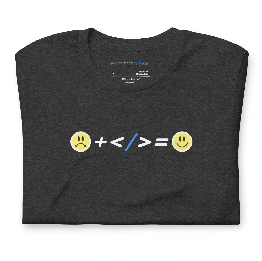 Picture of Coding Makes Me Happy Shirt