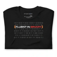Picture of Fluent In Binary Shirt