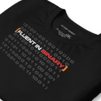 Picture of Fluent In Binary Shirt