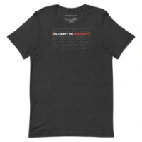 Picture of Fluent In Binary Shirt