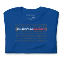 Picture of Fluent In Binary Shirt