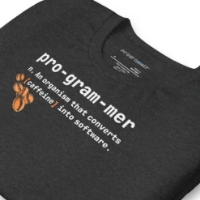 Picture of CONVERT CAFFEINE INTO SOFTWARE SHIRT