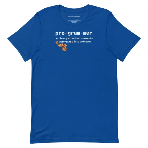 Picture of CONVERT CAFFEINE INTO SOFTWARE SHIRT