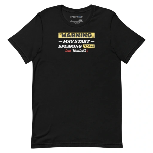 Picture of May start speaking C++ Shirt