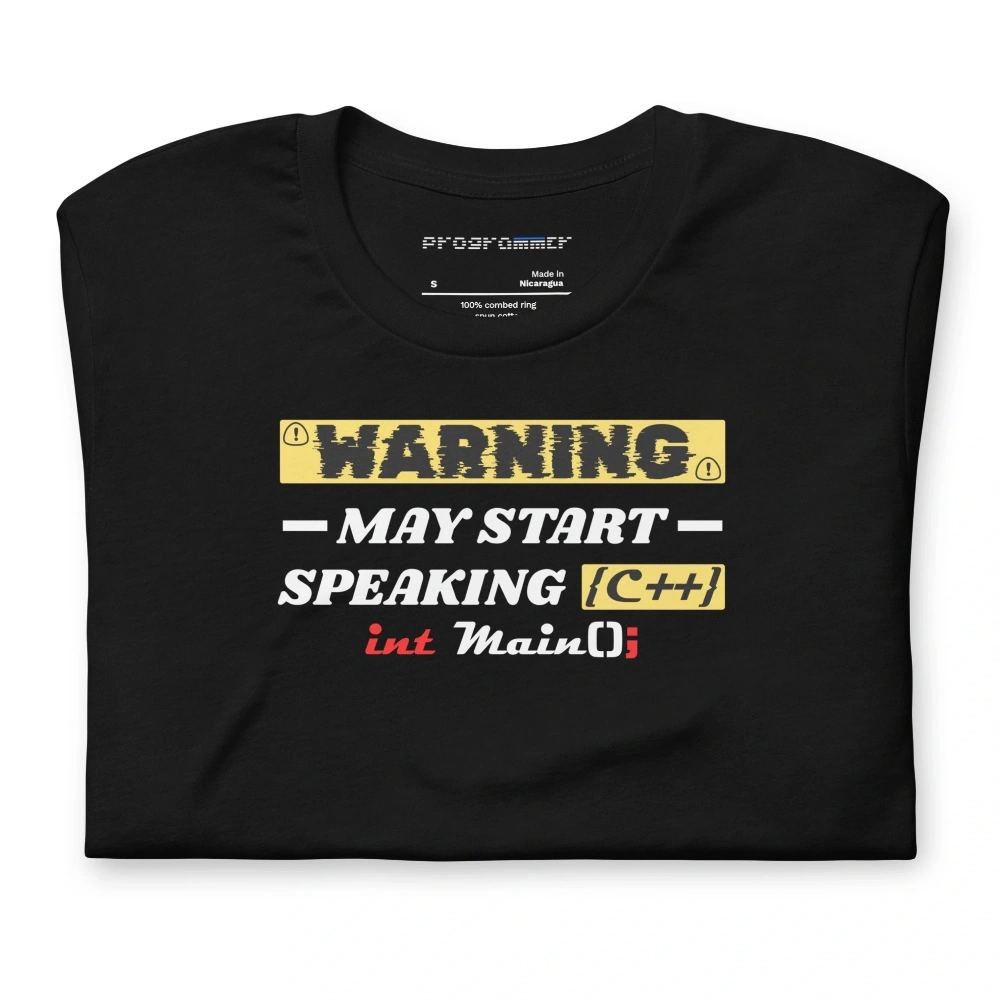 Picture of May start speaking C++ Shirt