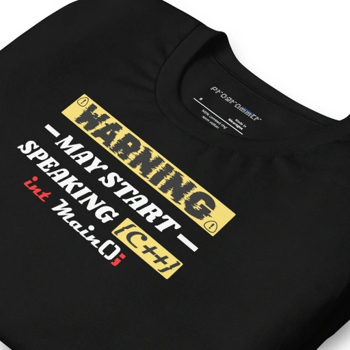 Picture of May start speaking C++ Shirt