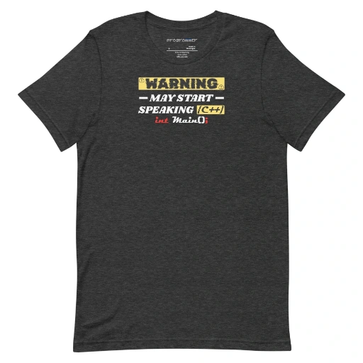 Picture of May start speaking C++ Shirt