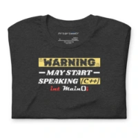 Picture of May start speaking C++ Shirt