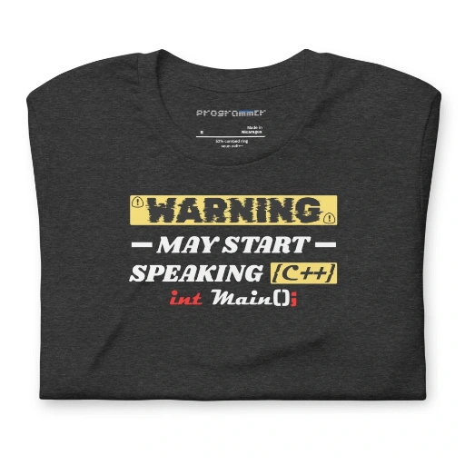 Picture of May start speaking C++ Shirt