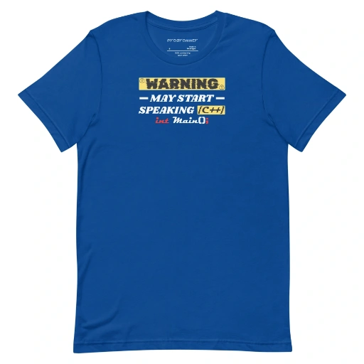 Picture of May start speaking C++ Shirt