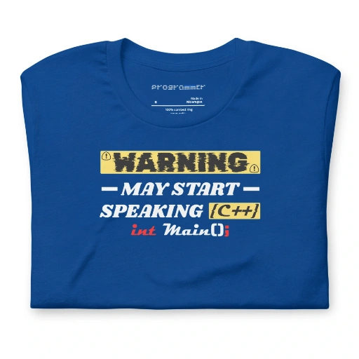 Picture of May start speaking C++ Shirt