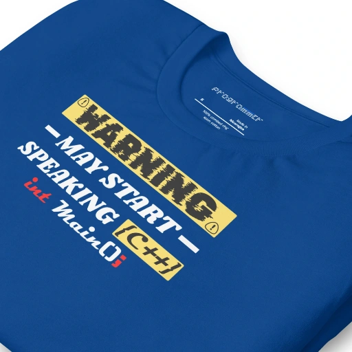 Picture of May start speaking C++ Shirt