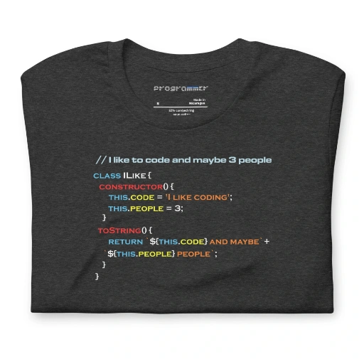 Picture of I Like To Code And Maybe Three People Tee