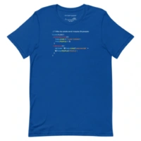 Picture of I Like To Code And Maybe Three People Tee