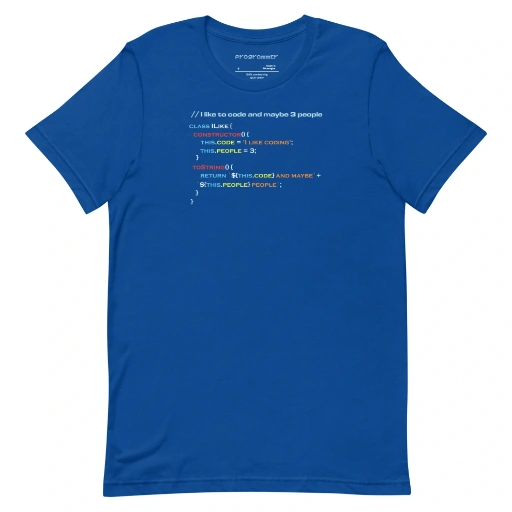 Picture of I Like To Code And Maybe Three People Tee