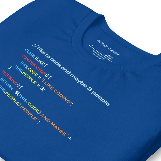 Picture of I Like To Code And Maybe Three People Tee