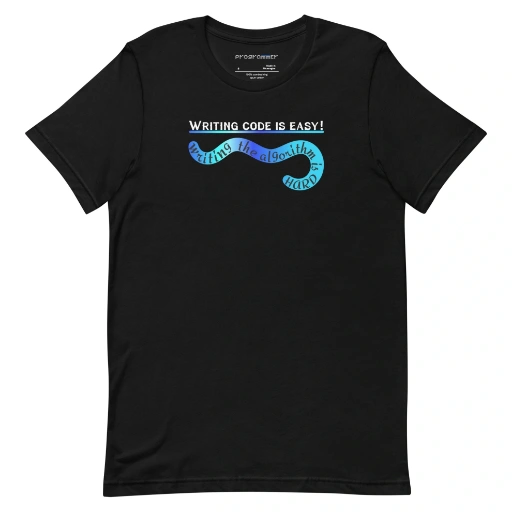 Picture of Writing code Is Easy Shirt