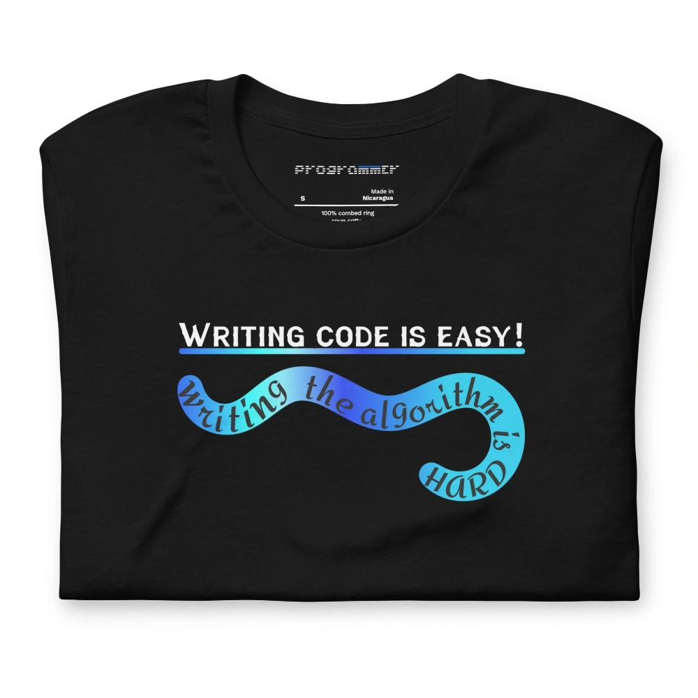 Picture of Writing code Is Easy Shirt