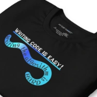 Picture of Writing code Is Easy Shirt