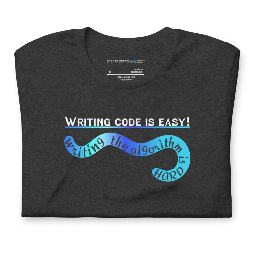 Picture of Writing code Is Easy Shirt