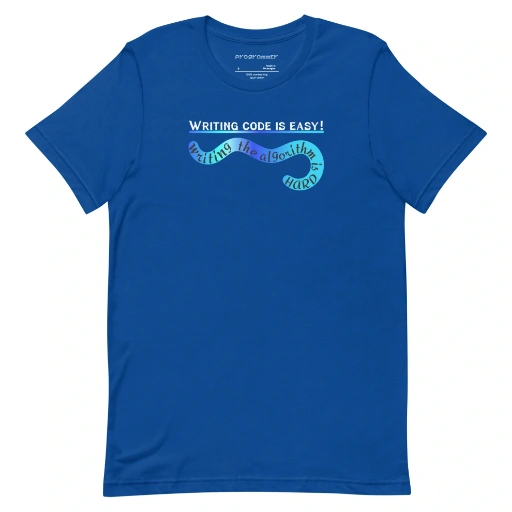 Picture of Writing code Is Easy Shirt