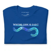 Picture of Writing code Is Easy Shirt