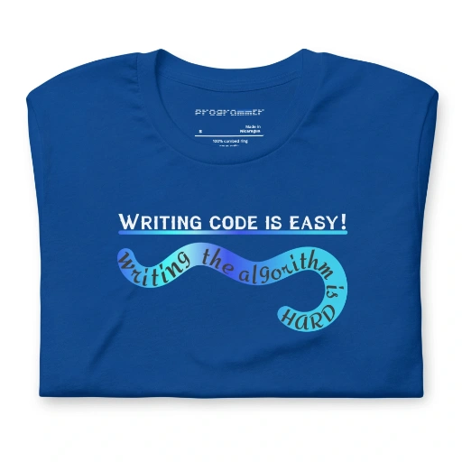 Picture of Writing code Is Easy Shirt