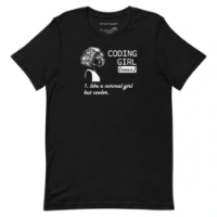 Picture of Cool Coding Girl Shirt