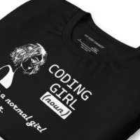 Picture of Cool Coding Girl Shirt