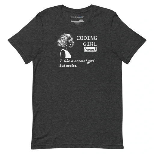Picture of Cool Coding Girl Shirt