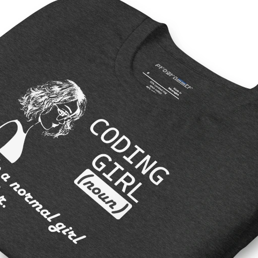 Picture of Cool Coding Girl Shirt