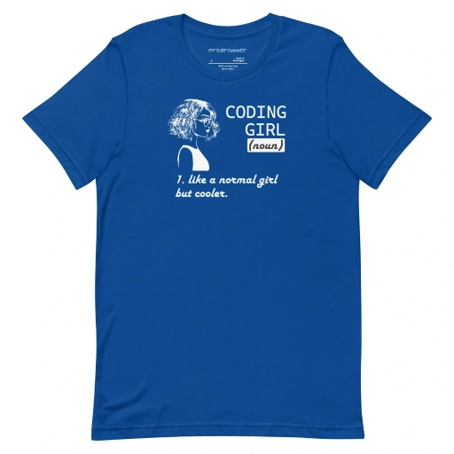 Picture of Cool Coding Girl Shirt