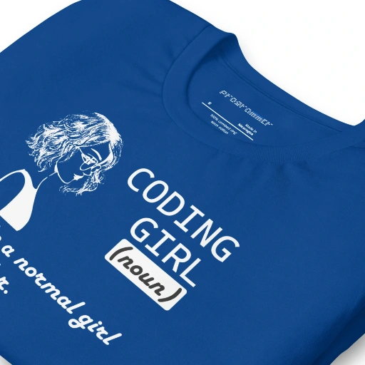 Picture of Cool Coding Girl Shirt