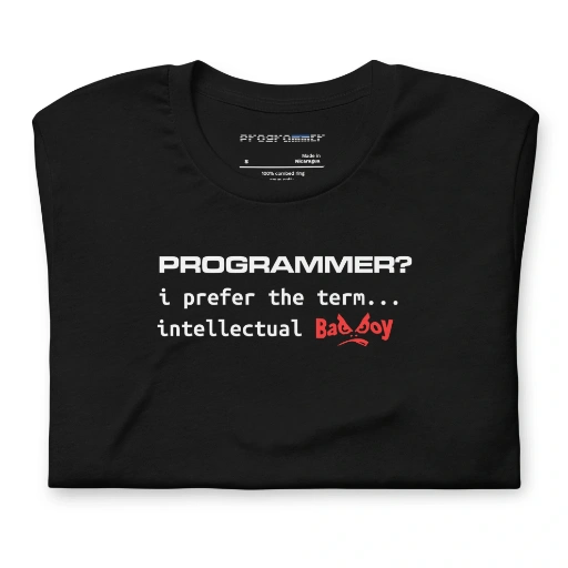 Picture of I Prefer Intellectual Bad-Boy Shirt
