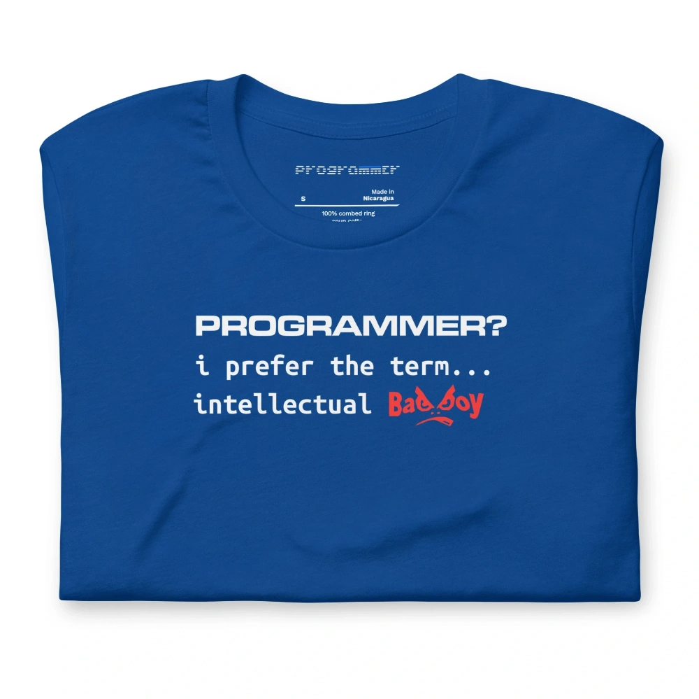 Picture of I Prefer Intellectual Bad-Boy Shirt