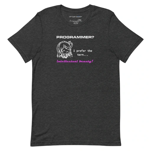 Picture of I Prefer Intellectual Beauty Shirt