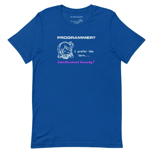 Picture of I Prefer Intellectual Beauty Shirt