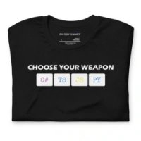 Picture of Choose Your Weapon Shirt