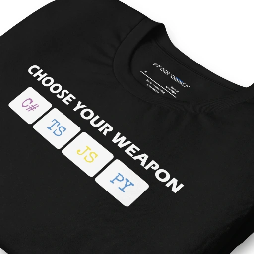 Picture of Choose Your Weapon Shirt