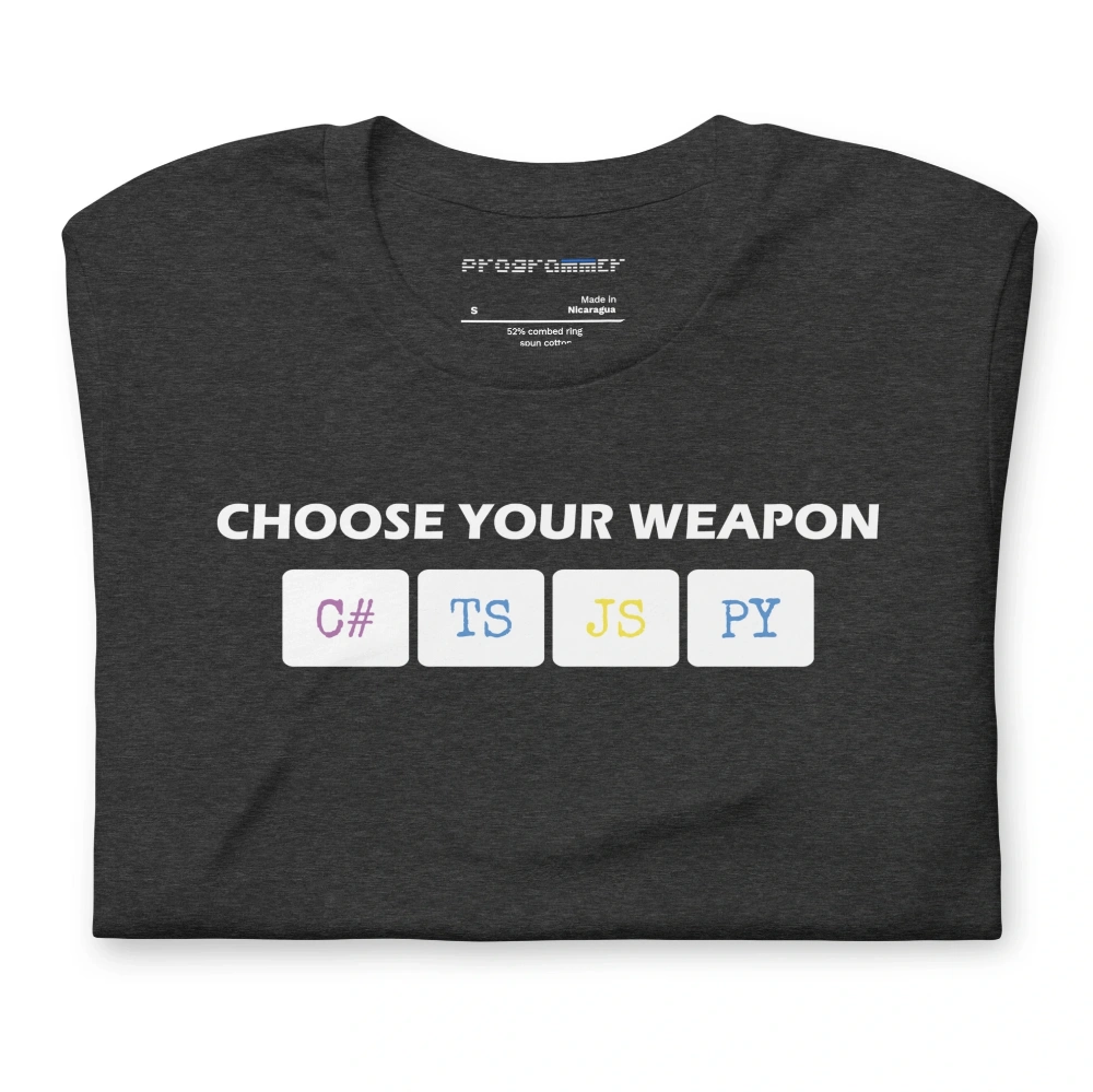 Picture of Choose Your Weapon Shirt