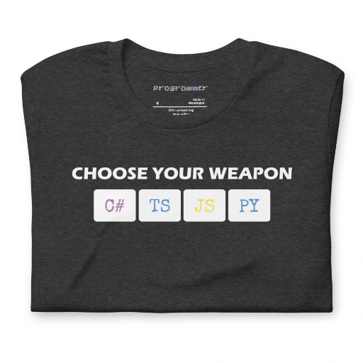 Picture of Choose Your Weapon Shirt