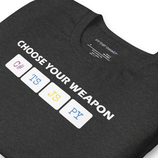 Picture of Choose Your Weapon Shirt
