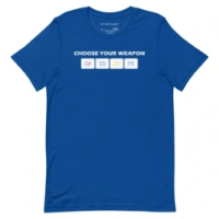 Picture of Choose Your Weapon Shirt