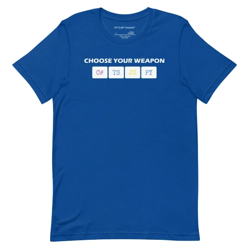 Picture of Choose Your Weapon Shirt