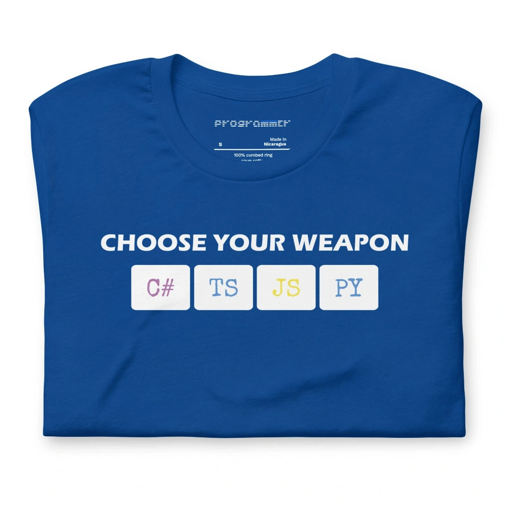 Picture of Choose Your Weapon Shirt
