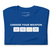 Picture of Choose Your Weapon Shirt