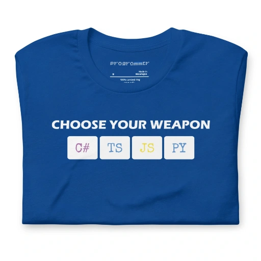 Picture of Choose Your Weapon Shirt